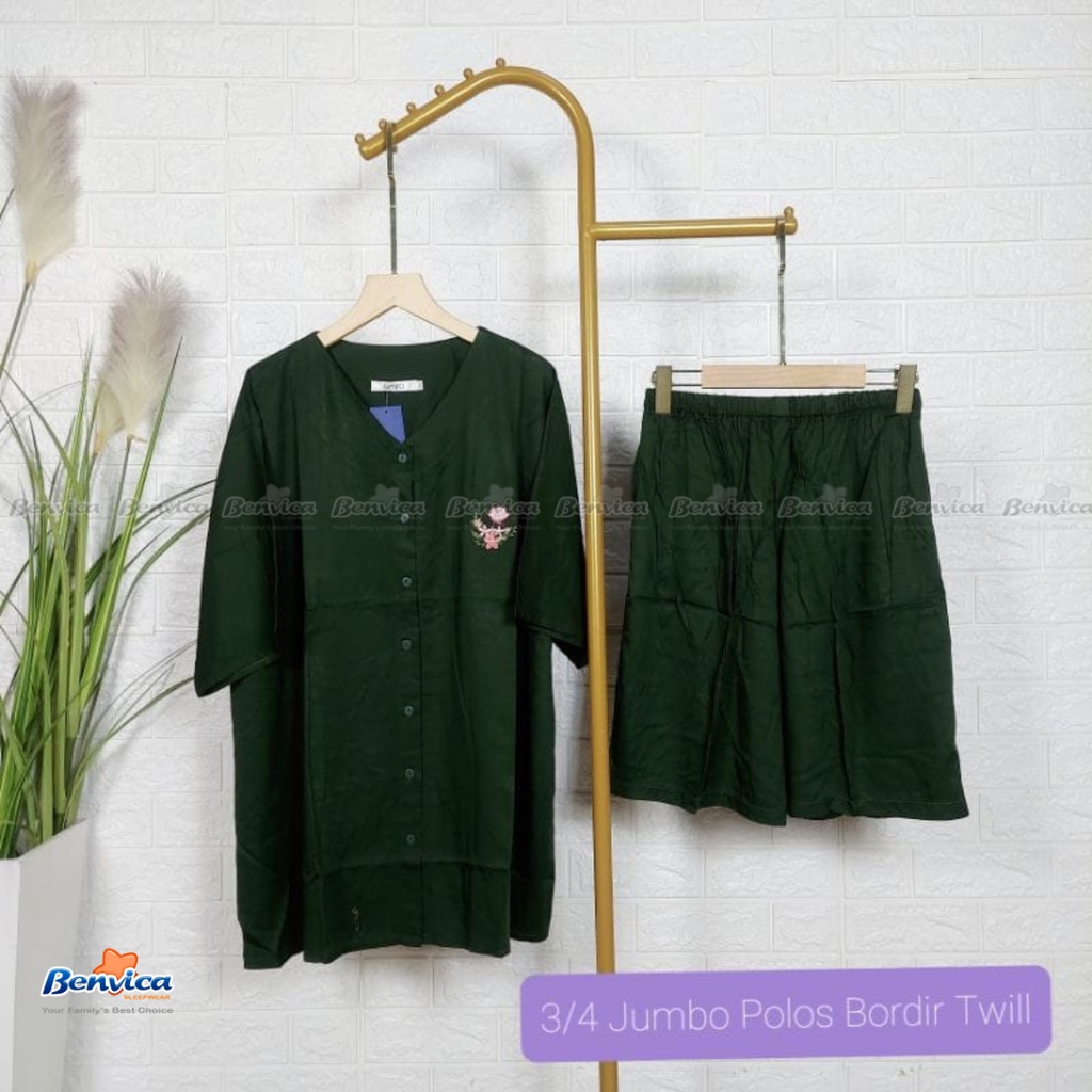 BAJU TIDUR RAYON TWILL PREMIUM JUMBO