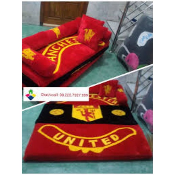 (FLASH SALE) KASUR LIPAT BUSA INOAC/SOFABED KARAKTER BULU RASFUR HALUS TEBAL 10CM