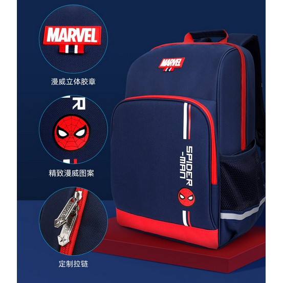 Tas Ransel anak sekolah Disney Marvel Tas Sekolah untuk Anak Laki-laki sd smp sma kuliah kerja 002