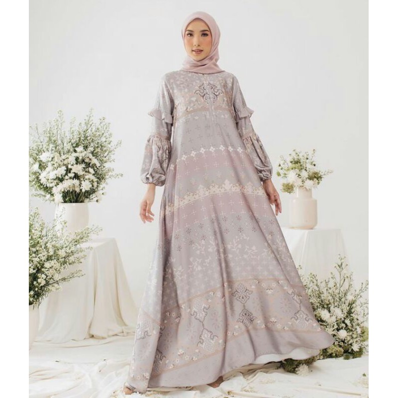 KIRANI DRESS PEWTER XL BY KIENKA