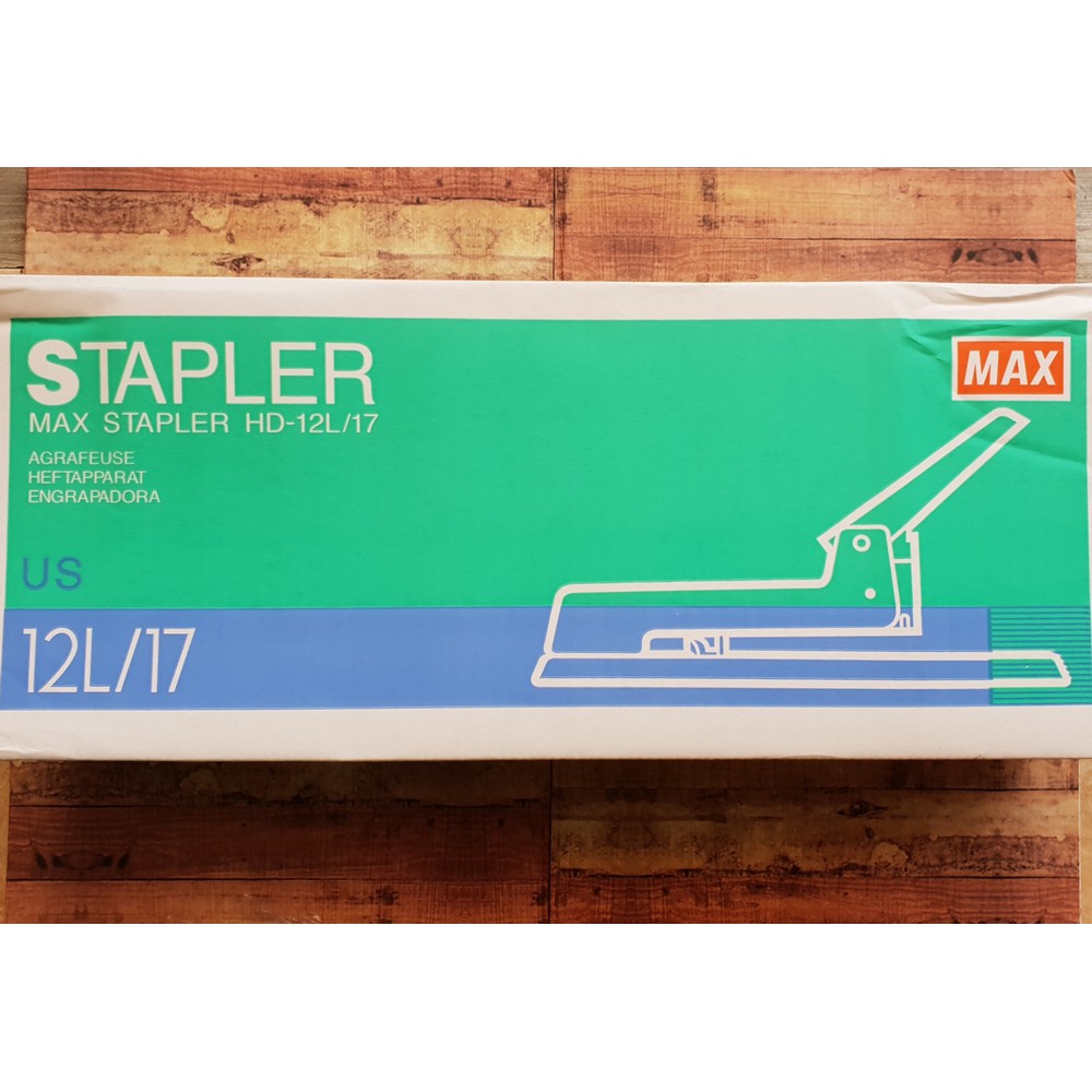 Stapler Jilid Besar - Stapler Max 12L17 HD-12L/17 Heavy Duty - Penjilid