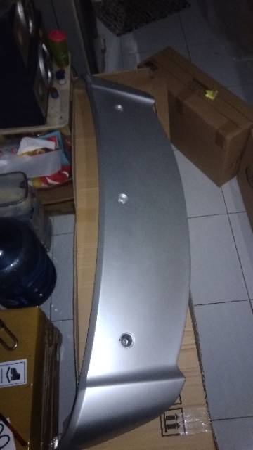 Spoiler mobilio dan brv plus lampu sudah warna