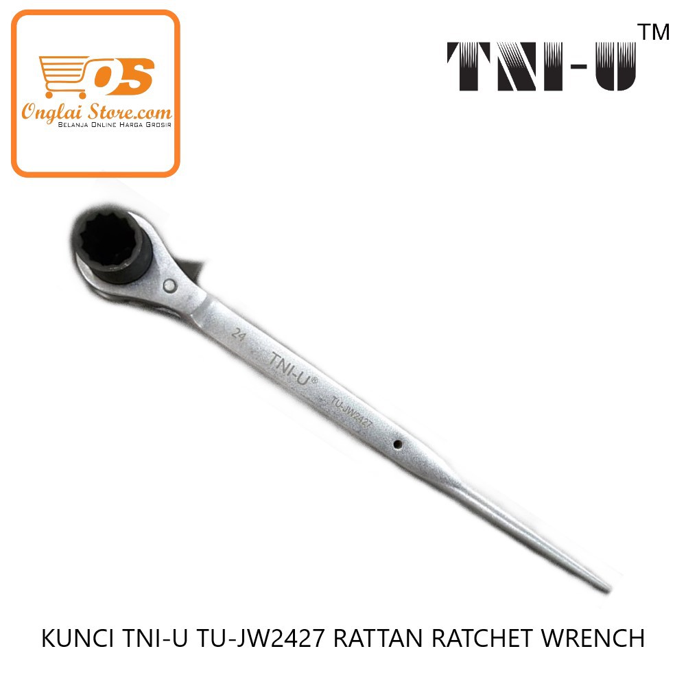 KUNCI TNI-U TU-JW2427  RATTAN RATCHET WRENCH  (HARGA SPESIAL)
