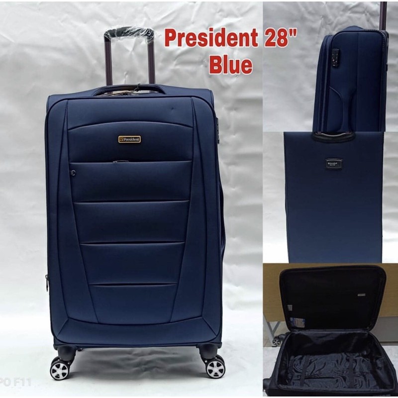 Koper President Bahan Kain Kanvas (1811/1746) ORI - Cabin Size 20&quot; / 24&quot;