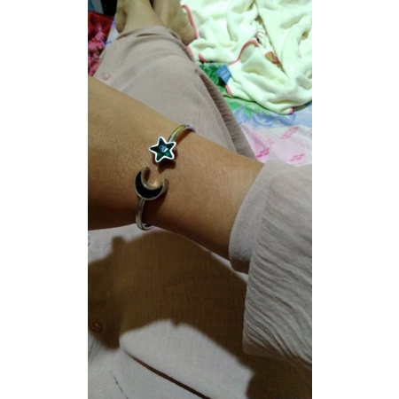 GELANG MOON STAR MCI WARNA BLUE UK M