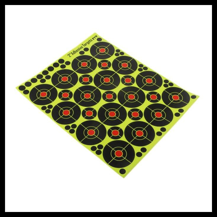 

TERBARU KERTAS TARGET TEMBAK FLUORESENSI / BERCAHAYA SPLATER ADHESIVE SHOOTING !