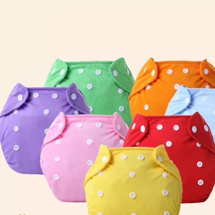 POPOK KAIN BERKANCING / CLOTH DIAPER / PAMPERS BAYI / BISA DI CUCI / CELANA ANAK BAYI