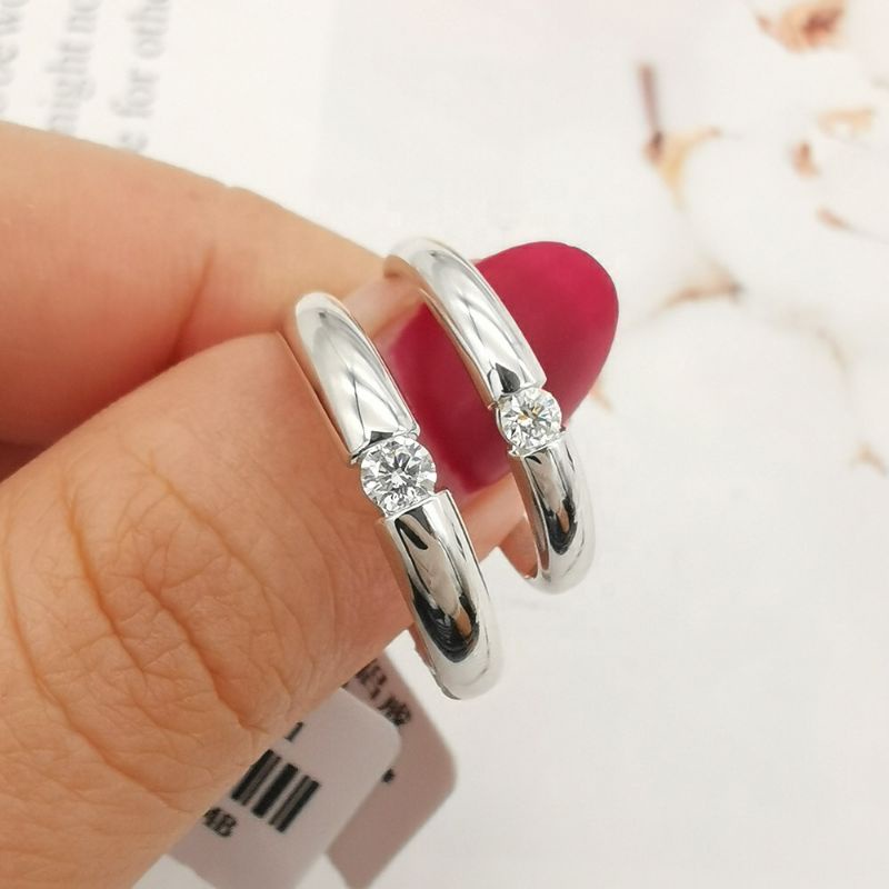 cincin tunangan perak asli / cincin handmade / gratis ongkir