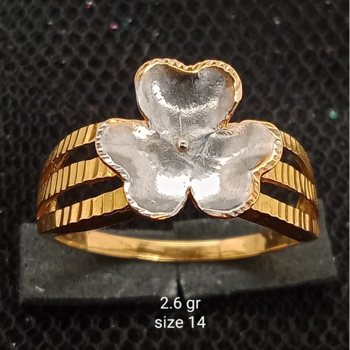 Cincin Emas 17 K - 2.6 gr Kadar 750 - 2212