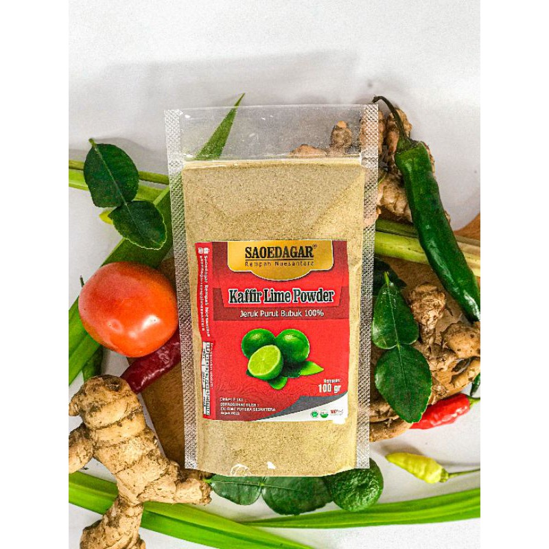 

Daun Jeruk Purut Bubuk 100gr / Kaffir Lime Powder Premium Quality