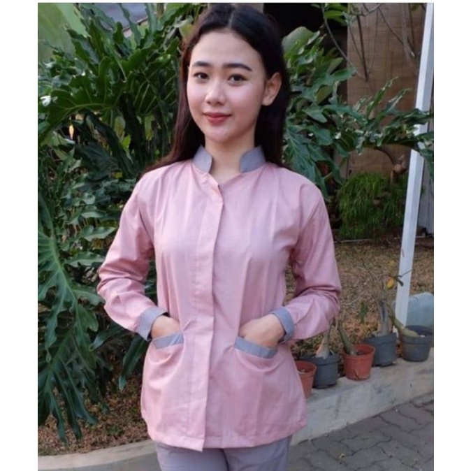 SERAGAM BABY SITTER/BAJU OK/NANNY UNIFORM mix warna