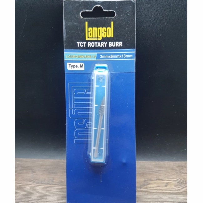 TCT ROTARY BURR, TYPE B 3 x 6 x 13mm LANGSOL