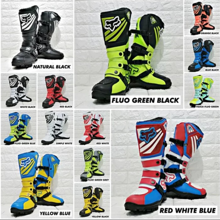 Sepatu Trail Cross Boot safety For Adventure Sepatu Trabas Kualitas Premium