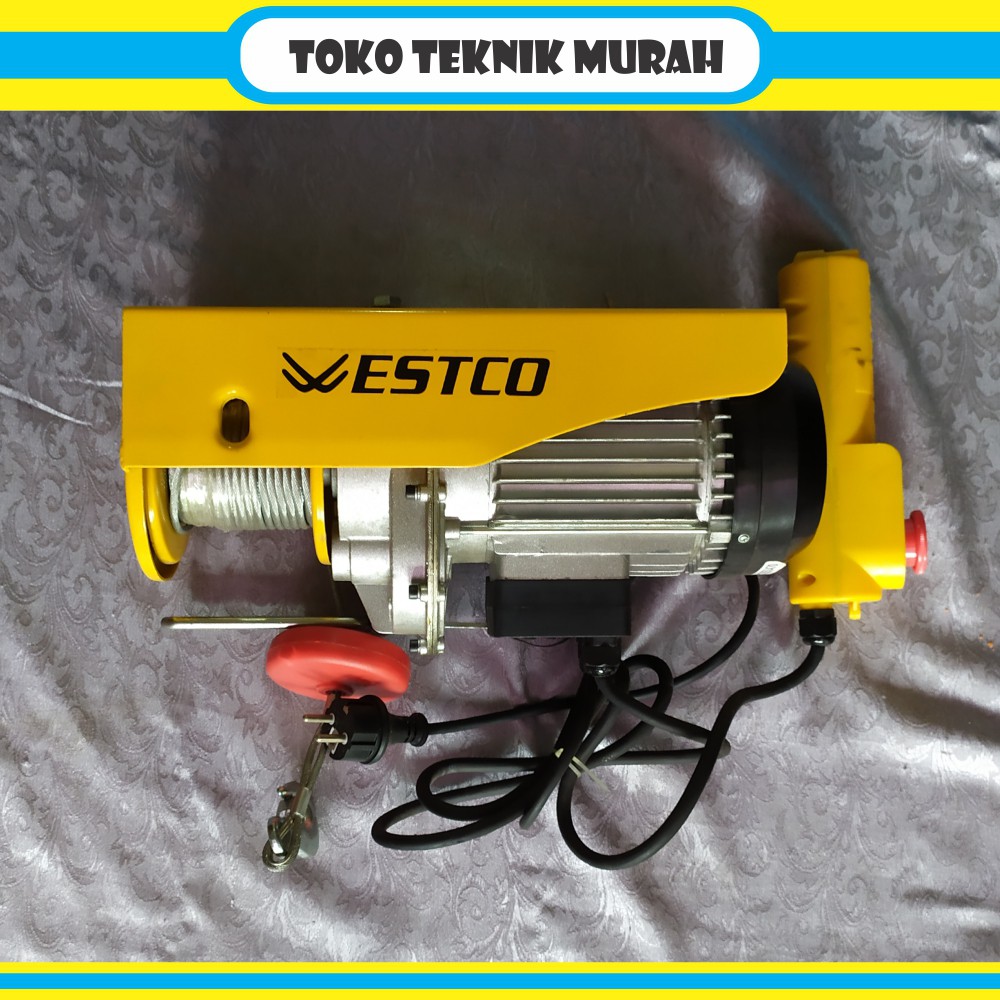 Mini Electric Hoist PA600A Westco ELECTRIC WIRE ROPE HOIST