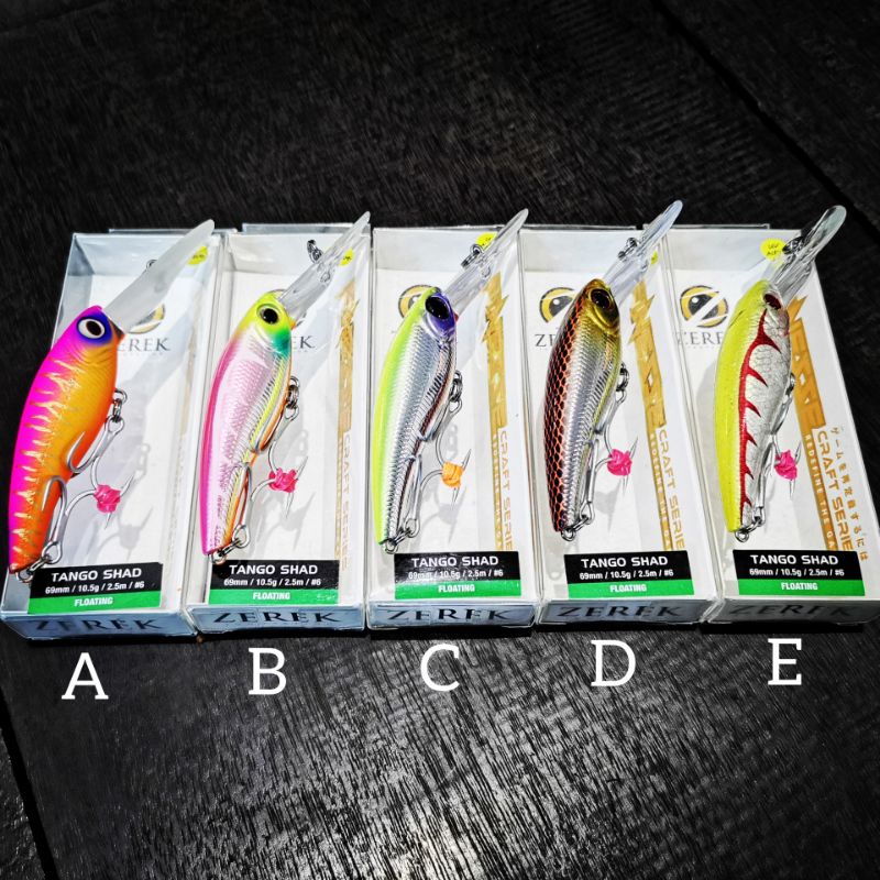 Umpan Zerek Tango Shad 69