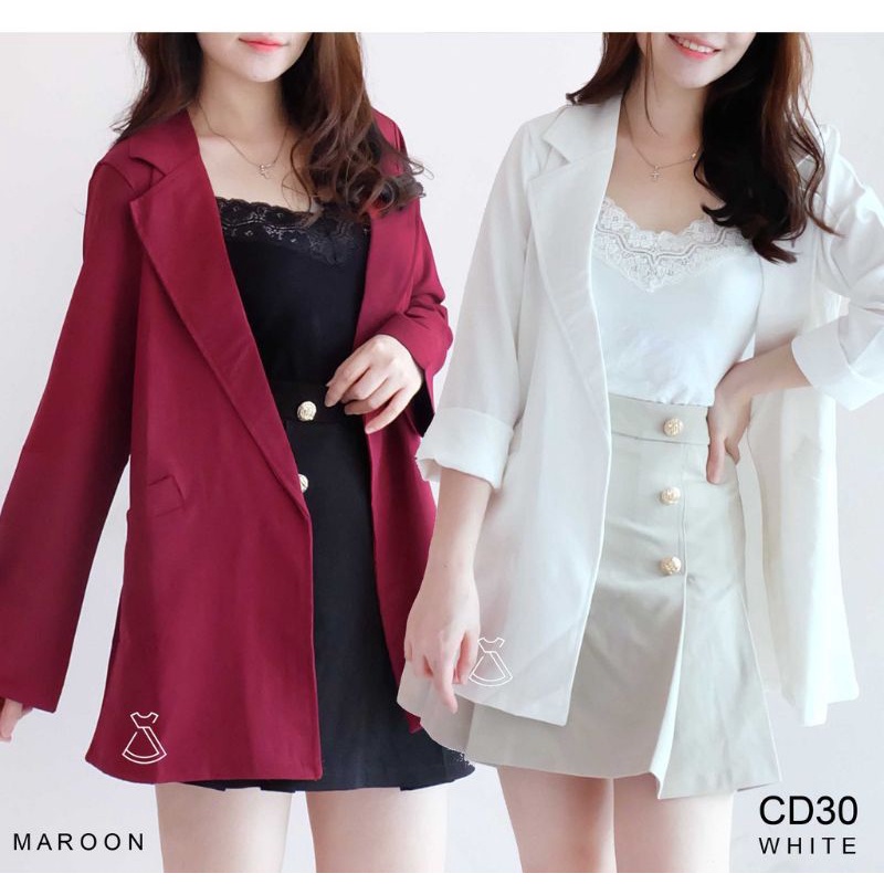 jaket wanita / blazer wanita / jas wanita / jaket scuba korean