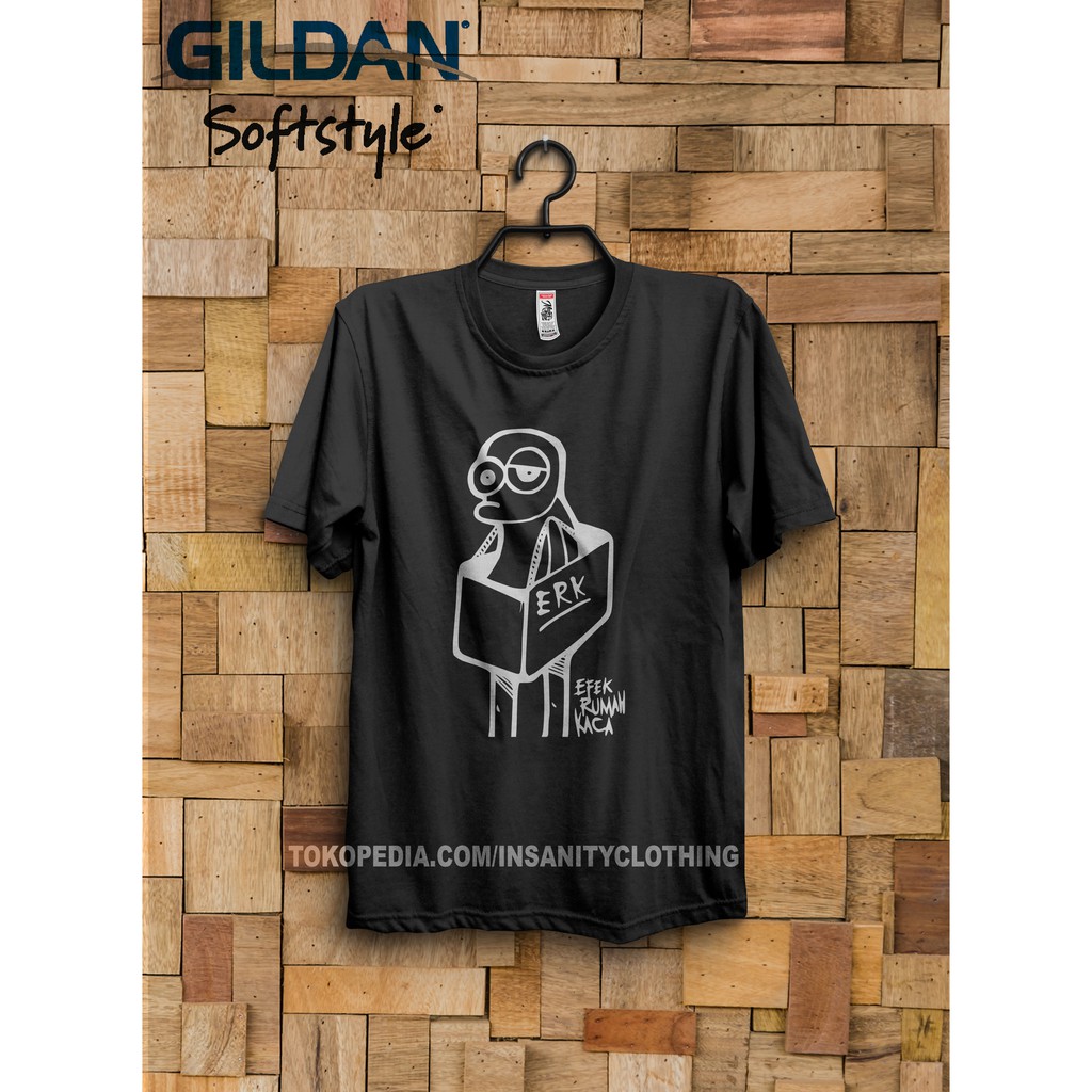 KAOS BAND EFEK RUMAH KACA SINESTESIA KAOS MUSIK BAND ERK 4
