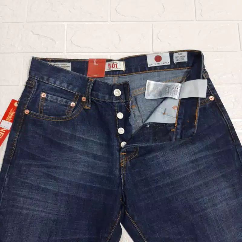 CELANA  LEVIS 501//CELANA STANDAR//CELANA REGULER FIT//CELANA JEANS PRIA//BISA COD