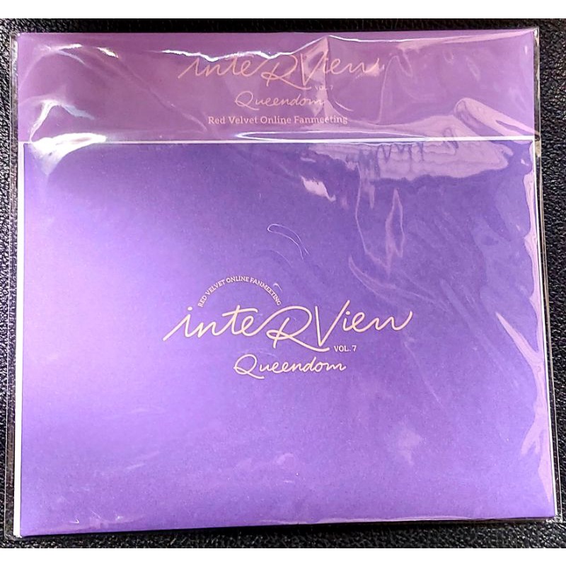 (BUNDLING) Red Velvet Redvelvet - IRENE WENDY SEULGI JOY AR Ticket Interview Queendom Photocard (PC)