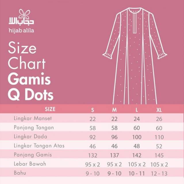 AL NEW GAMIS LYLIDOTS & Q DOTS, Motif Polkadot | By Hijab Alila