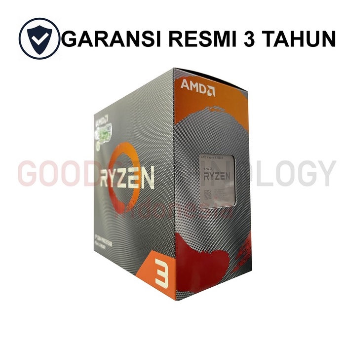 AMD RYZEN 3 3300X 4 Core 3.8 GHz Up To 4.3 GHz