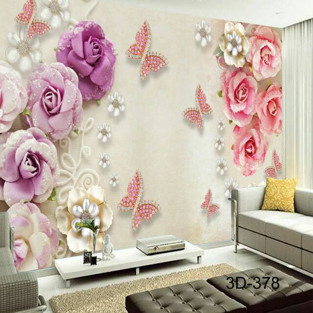 Wallpaper Flower 3D