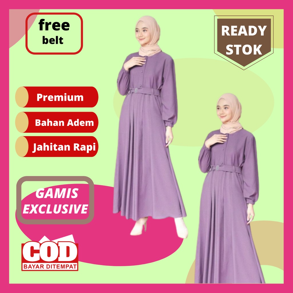 Baju Gamis Abaya Turkey Turki Polos Dress Arab Bordir Baju Gamis Remaja Terbaru Pesta Hitam Non Puti