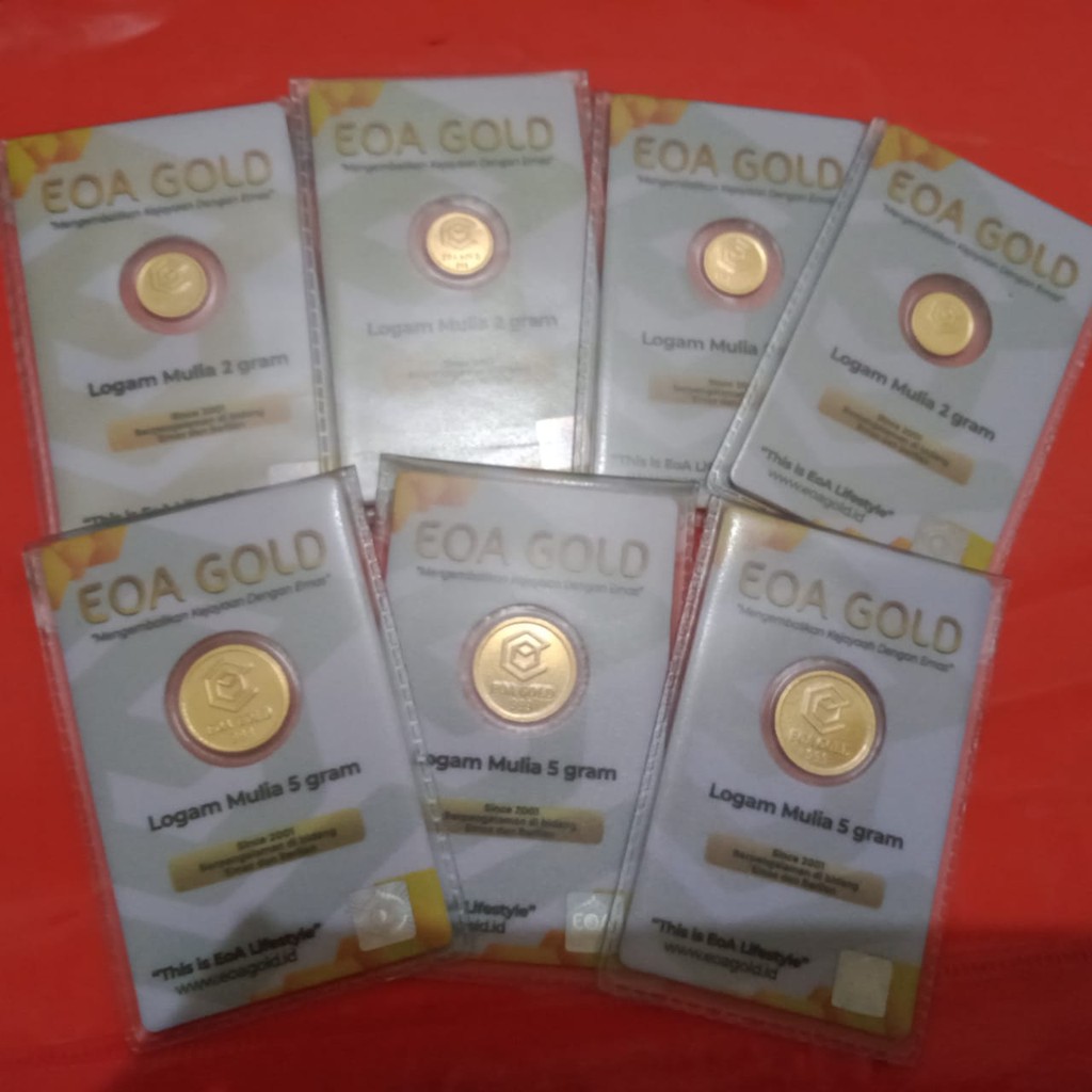 EMAS BATANGAN LOGAM MULIA EOA GOLD 2GRAM