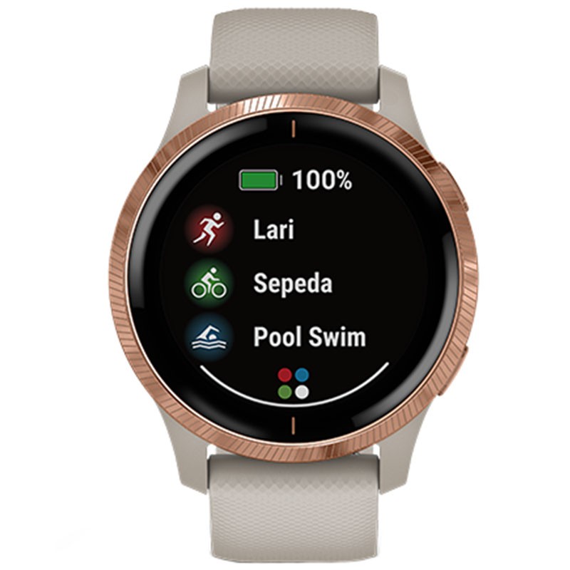 GARMIN ORIGINAL - VENU - GPS - WIFI - SAND ROSEGOLD - SEA