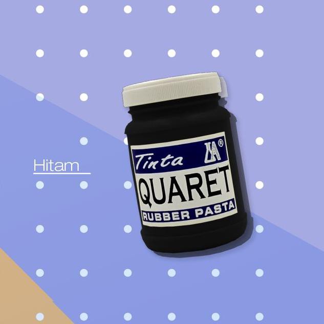 

pqd.,!!mgu-395 Cat Sablon Quaret Warna Hitam - 1/4 Kg