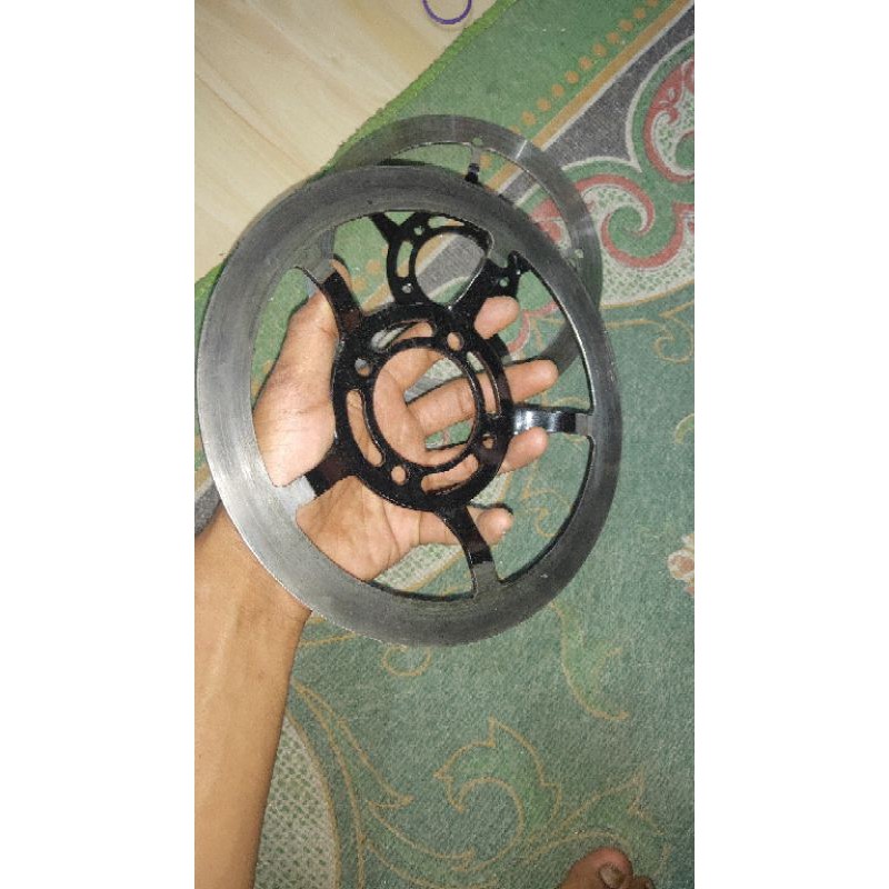 Disc Cakram Piringan Depan Wave buta,supra,kharisma lubang baut 4