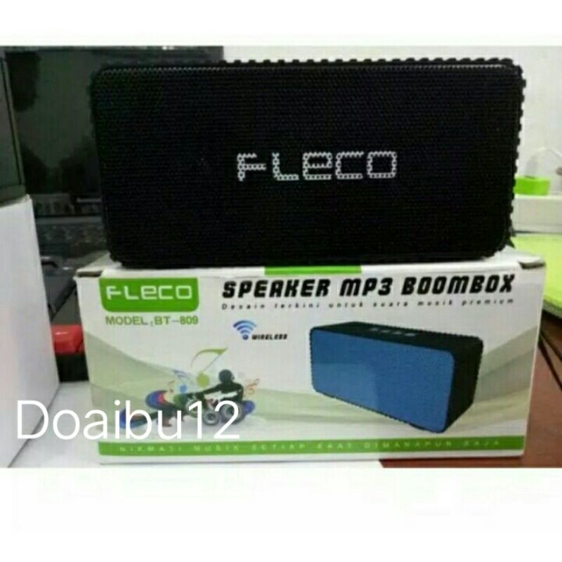 Cod//Bayar ditempat Speaker Bluetooth Fleco F 809