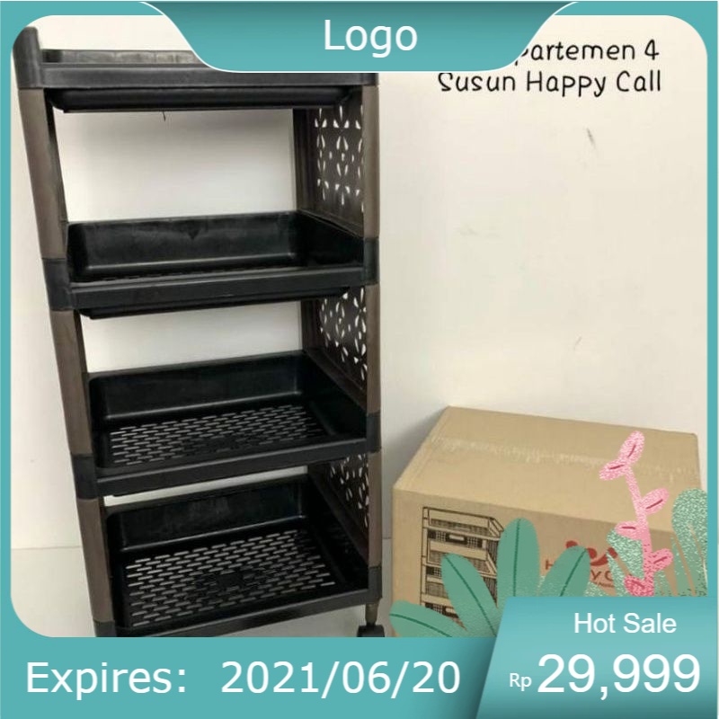 Rak apartemen 4 susun happy call