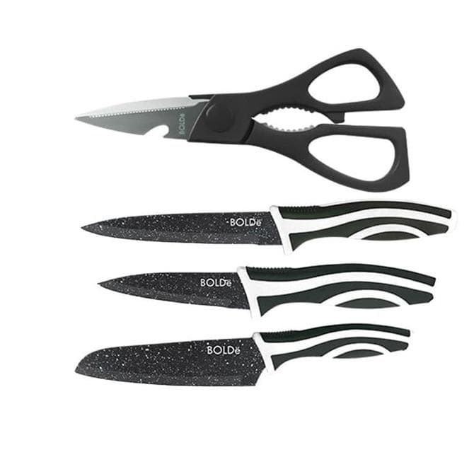 Bolde Super UTENSILE Pisau Set Electra series 4 pcs - Random