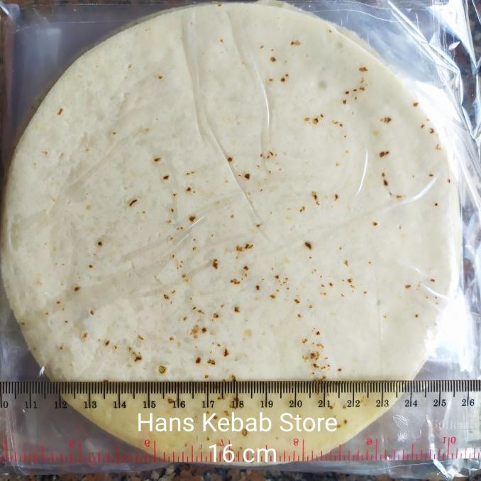

Tortilla Diameter 16 cm isi 20 pcs TERLARIS TERPERCAYA ORIGINAL