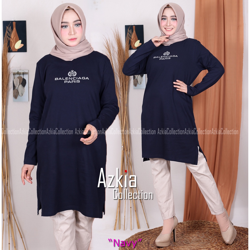 tunik kaos wanita catton combed 24s