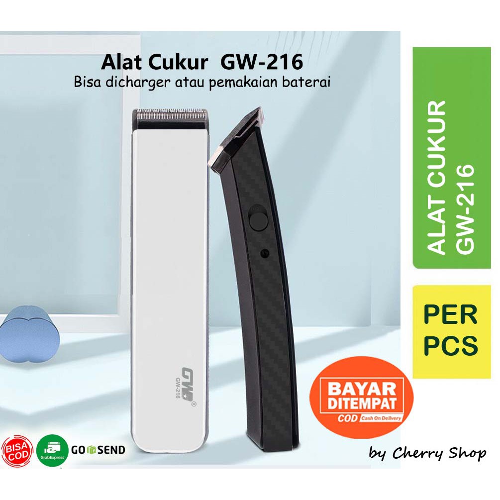 Alat Cukur Rambut GW-216 / NOVA Hair Clipper Cukur Kumis Jenggot Jambang By Cherry Shop