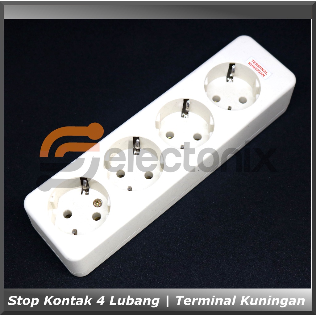 Stop Kontak / Terminal Listrik [4 Lubang] | UTICON