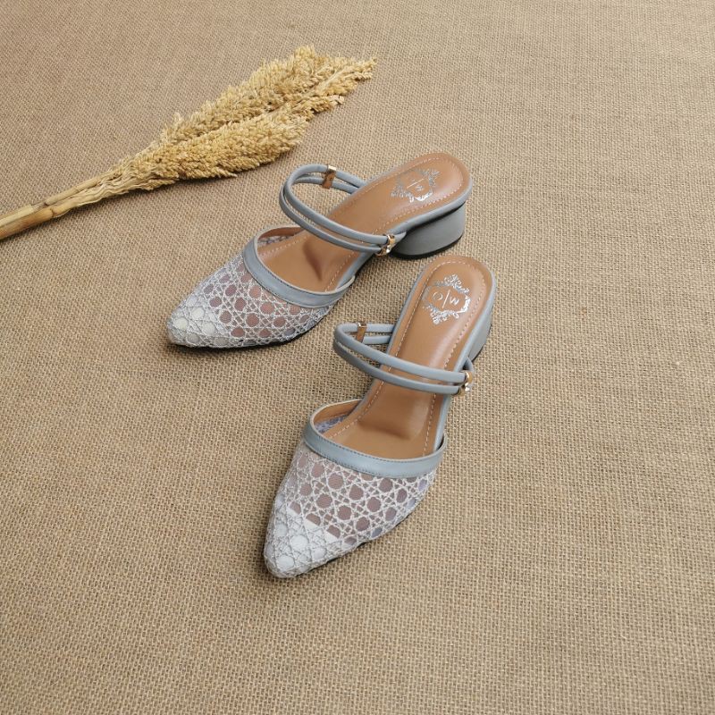 Faduzzi Sandal Wanita Mules SCARLETI