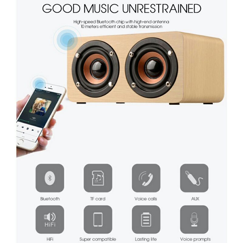 BLUETOOTH SPEAKER STEREO SUBWOOFER