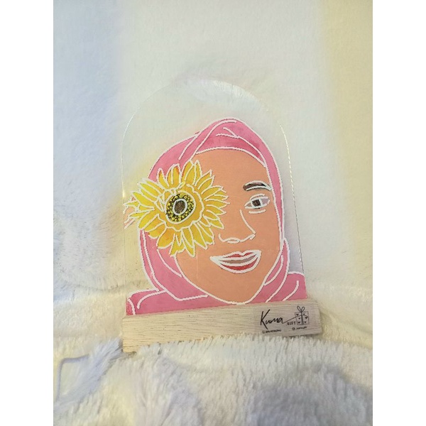 

Acrylic Glass Painting/Akrilik Lukis/Kado Akrilik
