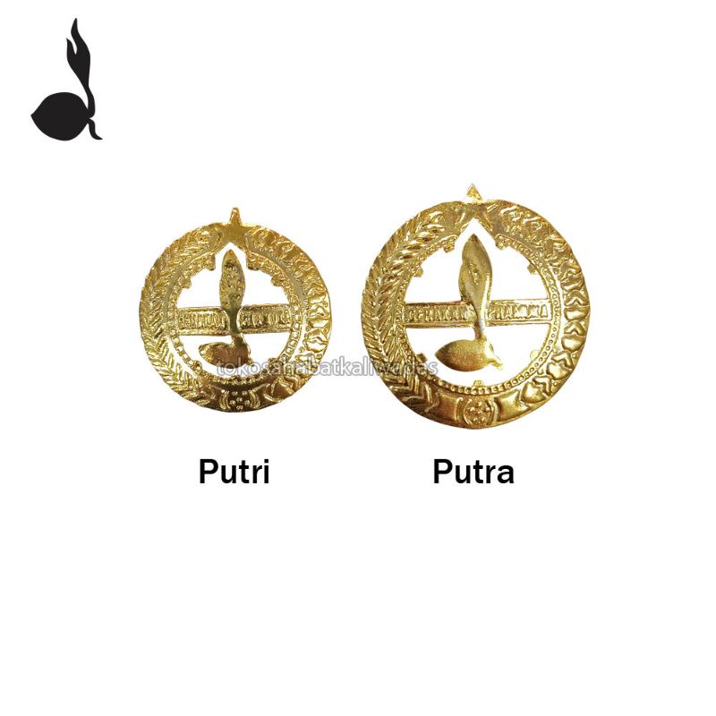 TANDA TOPI PEMBINA PRAMUKA PUTRA PUTRI