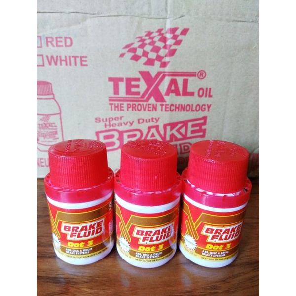 MINYAK REM MOTOR DOT3 50ML TEXAL OLI REM MOTOR DOT3