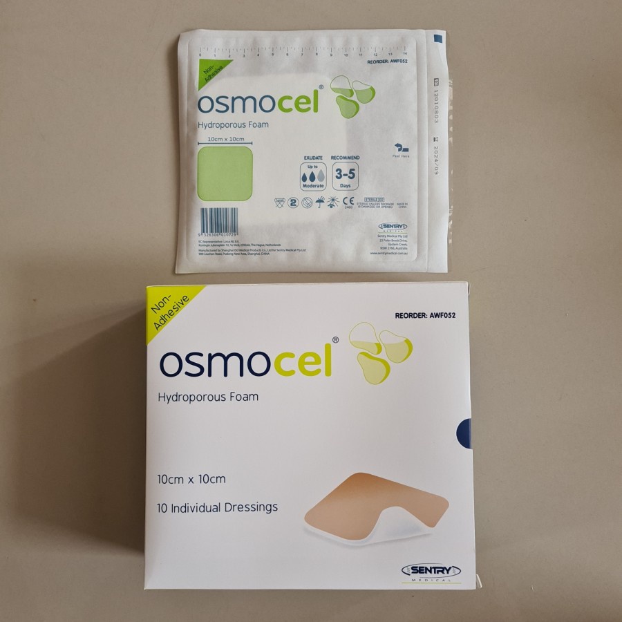 Osmocel Hydroporous Foam Non Adhesive 10cm x 10cm