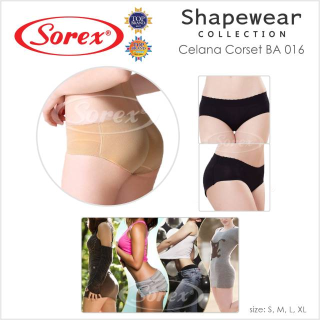 Celana Corset Busa Pantat BA 016 Sorex Murah