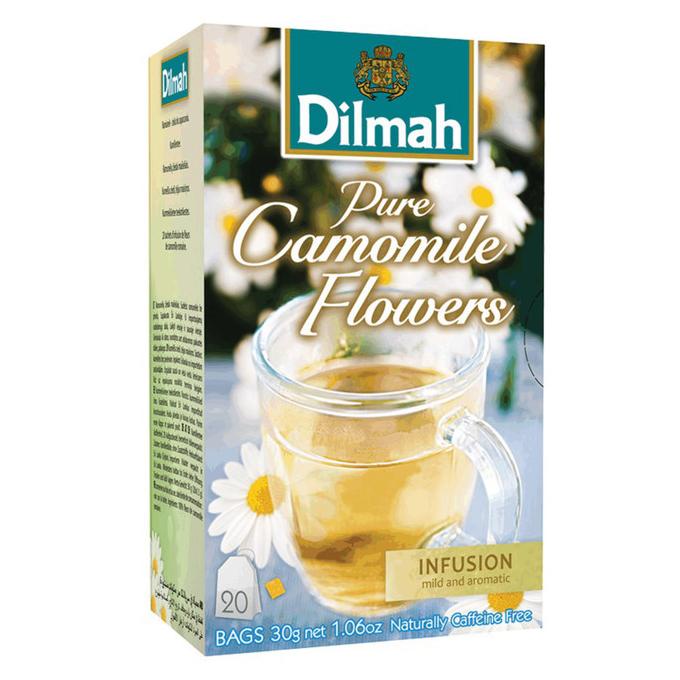 

Dilmah Pure Camomile Flowers Tea / Teh Dilmah Chamomile Flowers