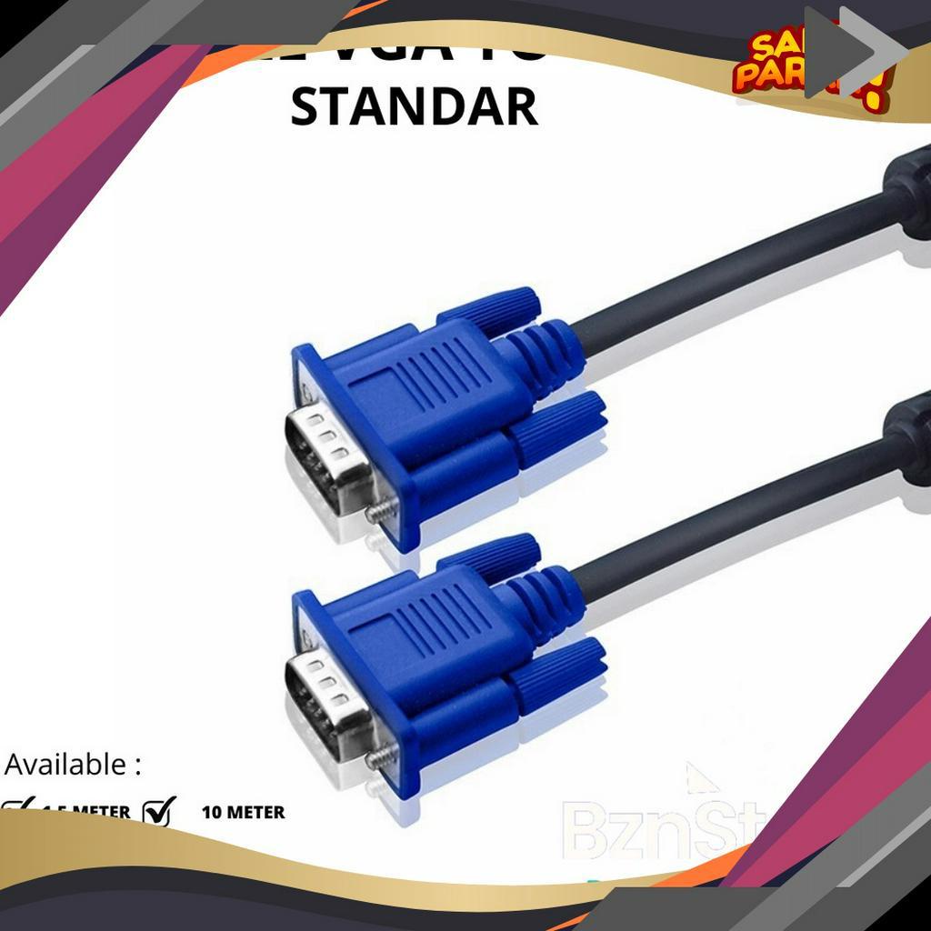 STOCK MASIH BANYAK KABEL VGA 3M  VGA 3 METER  VGA 3 M DIGITAL Kabel VGA Standar  KABEL VGA MALE TO M