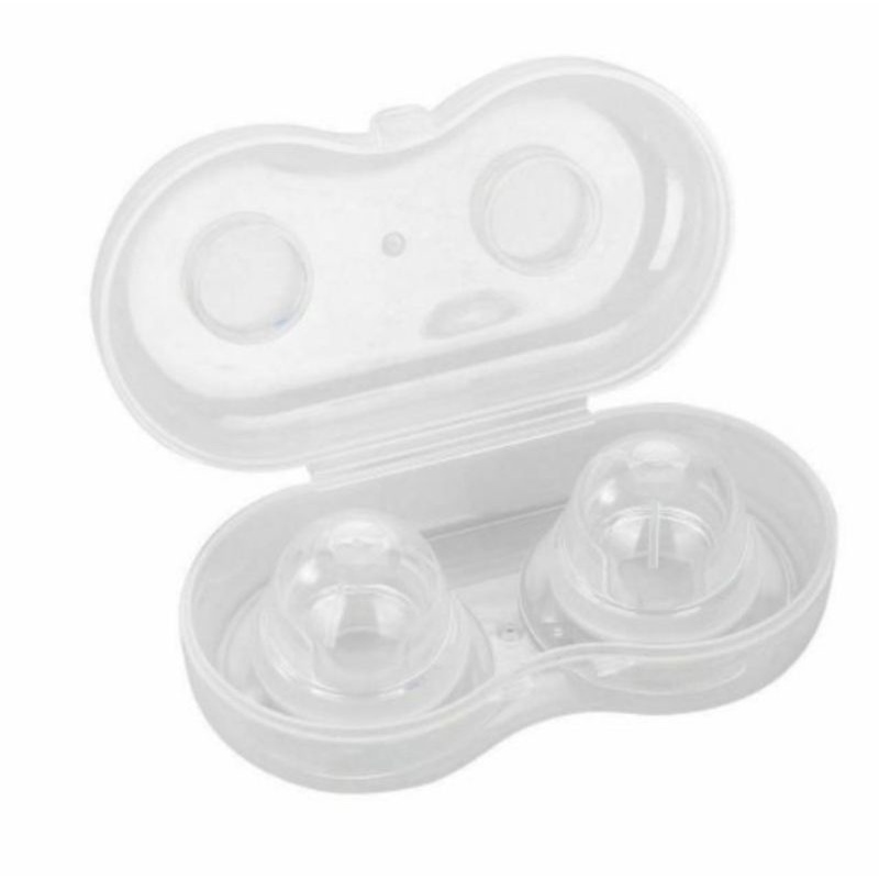 2pcs silicone nipple corrector cup vakum penarik puting payudara