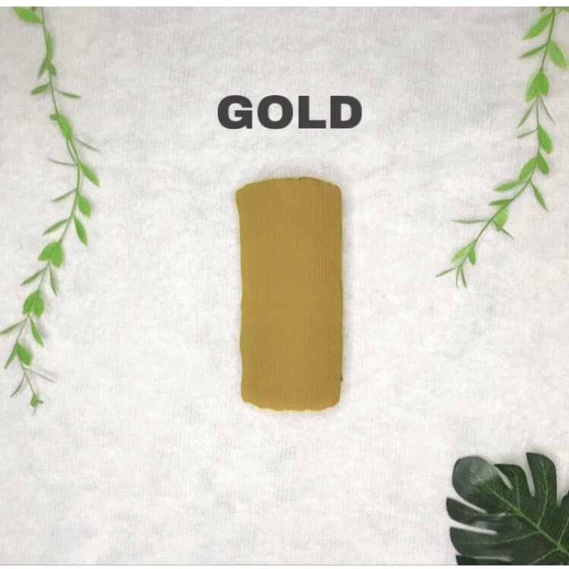 PHASMINA PLISKET LIDI DUYUNG  {90 X 180} AZARA-GOLD