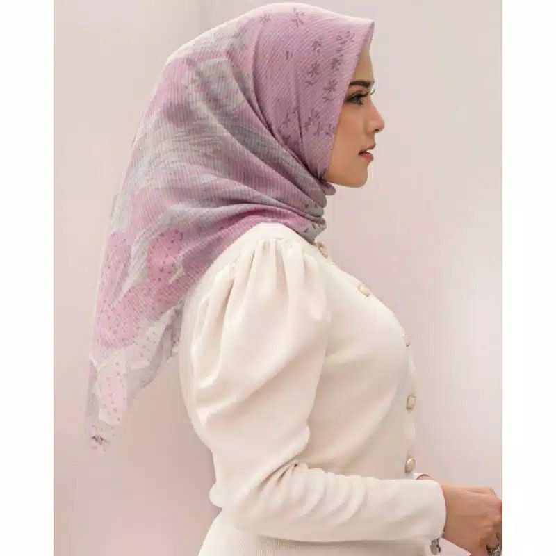 PRELOVED BUTTONSCARVES OPUNTIA LILAC